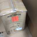 10-QT Dual Large Air Fryer, XL 2-Basket Air Fryer, 10-in-1 Technology Double Cooks 4 Foods at Once, Smart Finish & Match Cook, Air Fry, Broil,Bake, Easy Meals, Easy Clean and Dishwasher Safe, Black.