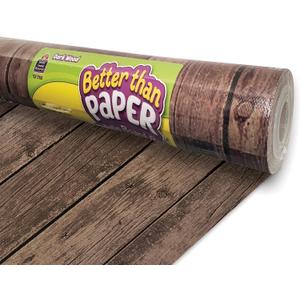 Teacher Created Resources Dark Wood Better Than Paper Bulletin Board Roll (TCR77885)