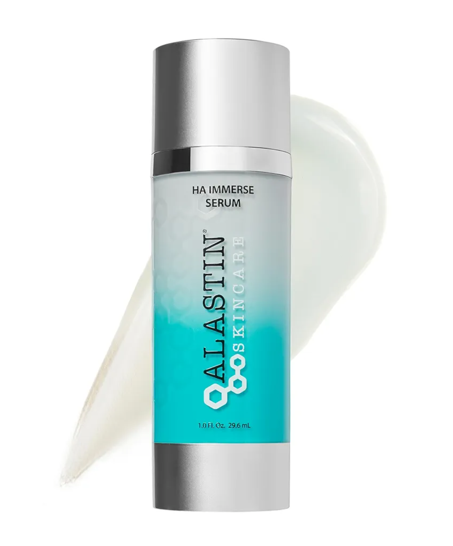 ALASTIN Skincare Hyaluronic Acid HA IMMERSE Moisturizing Face Serum (1 oz) | Restorative Serum Combats Dry, Dehydrated Skin | For Radiant, Glowing Skin