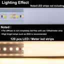 hunhun 20-Pack 3.3ft/1Meter V Shape LED Aluminum Channel System with Milky Cover, End Caps and Mounting Clips, Aluminum Profile for LED Strip Light Installations, Very Easy Installation