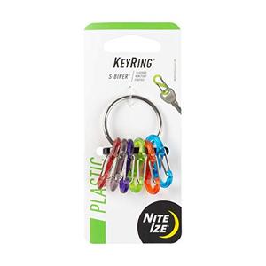 Nite Ize KRG2-11-R3 Ring Key Chain, Stainless