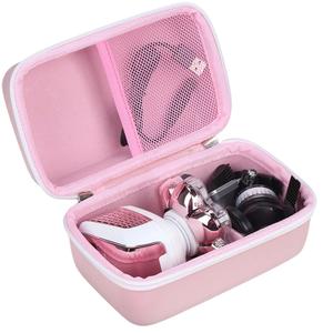 Shaver Case for WEQOEE/SHPAVVER/Wyklaus/umither Electric Shaver for Women, Case for 5-in-1 7D Rechargeable Body Shaver - Travel Protective Carrying Storage Bag (Pink, Box Only)