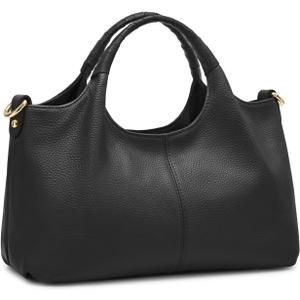 Kattee Leather Purses and Handbags for Women, Small Medium Crossbody Bags Trendy, Soft Shoulder Satchel Bags