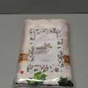 Softalker Christmas Jacquard Rectangle Tablecloth, Winter Vintage Holly Waterproof Table Cloth, Xmas Farmhouse Fabric Table Cover for Holiday, Dining, Party Decor, DHHolly 60 x 120 Inch