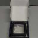 Aveniee Mini Clear Makeup Bag, Small Cosmetic Bags Travel Toiletry Pouch Organizer, TSA Approved Make up Case with Zipper, Car Bag for Essentials,Black