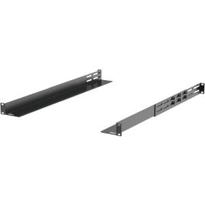 Tecmojo Universal 1U Rack Mount Rail,4-Post Fully Server Rack Shelf Rail with 20.9"-32" Adjustable Depth, Fit for Non-Rack Mountable Server/Networking/AV/IT Equipment