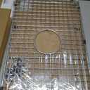 Serene Valley Sink Bottom Grid 22" X 14-1/2", Centered Drain with Corner Radius 3/8", Sink Protector SVH2215C