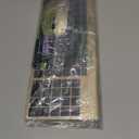 Wireless Keyboard and Mouse Ultra Slim Combo, TopMate 2.4G Silent Compact USB 2400DPI Mouse and Scissor Switch Keyboard Set with Cover, Batteries Included, for PC/Laptop/Windows/Mac - Gold Black