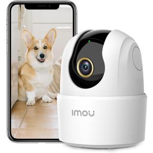 Imou 2.5K WiFi Camera Indoor Pet Dog Camera 4MP, 360 Home Security Wireless IP Baby Camera, Human Detection AI, Smart Tracking, Siren, 10m Night Vision, 2-Way Audio, Privacy Mode, Works with Alexa