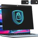 Magnetic Privacy Screen for MacBook Pro 13 Inch (2016-2022,M1,M2) & MacBook Air 13 Inch(2018-2021,M1) Removable Laptop Privacy Filter Shield and Matte Anti-Glare Blue Light Protector