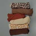 INNERSY Womens Underwear Low Rise Cotton Hipster Panties Soft Breathable Ladies Briefs 6-Pack(Safari Dust, Large)