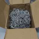 T Post Clips 500 pcs Fence Wire Tensioner, Galvanized Steel Fence Clips for Securing Wire Garden Farm Highway Sport Fences