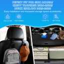 AUXKO Retractable Cargo Cover for GMC Acadia/Chevy Traverse 2026-2024/ Buick Enclave 2025 2026, Trunk Cover Luggage Security Cover Shielding Shade Anti-Peeping Luggage Privacy Screen, Carbon Fiber