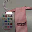 Seasonal Color Analysis Swatch Card - 12 Subseason Options on Acrylic Card with Velvet Pouch (Soft Summer)