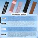 Vanjua 18mm 19mm 20mm 22mm Watch Band Quick Release Replacement Wristbands, Stainless Steel Metal Mesh Loop Adjustable Magnetic Replacement Straps Bands for Men Women