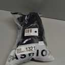 HeSaYep Women's Fleece Lined Sweatpants Barrel Leg Baggy Sweat Pants Winter Thermal Cotton Pants with Pockets (Black)