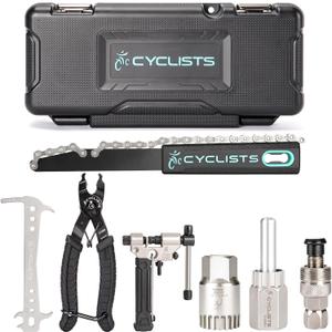 7 Piece Bike Tool Kit - Bike Tools Maintenance Repair Kit - Mountain/Road Bike Bicycle Repair Tool Kit With Storage Case