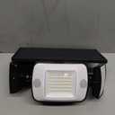 intelamp Solar Outdoor Lights,6000mAh Motion Sensor with Dual Sensors,Waterproof Solar Flood Lights 270Wide Angle for Outside with 3 Modes