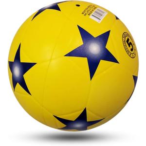 Thick Rubber Soccer Ball. Strong core. Size 5. Indoor and Outdoor Play. Ships deflated