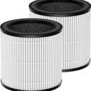 BK08 Replacement Filter Compatible with KOIOS Air Purifiers BK08, 2 Pack