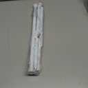 2-Pack White Tension Curtain Rods, 18 to 36 Inch, Spring Loaded Curtain Rods No Drilling, Small Tension Rod for Windows, Door Closet, Pressure Rod