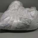 50 ft x 8 ft White Backdrop Curtain Draps for Wedding Parties, 10 Panels 5 ft x 8 ft Wrinkle Free Polyester Photo Drapes for Birthday Party Baby Shower Backdrop Stand