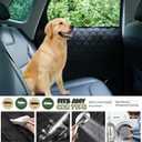 2PCS Car Door Protector for Dogs - Waterproof Pet Car Door Cover with Scratch Protection, Universal Fit for All Vehicles (L)