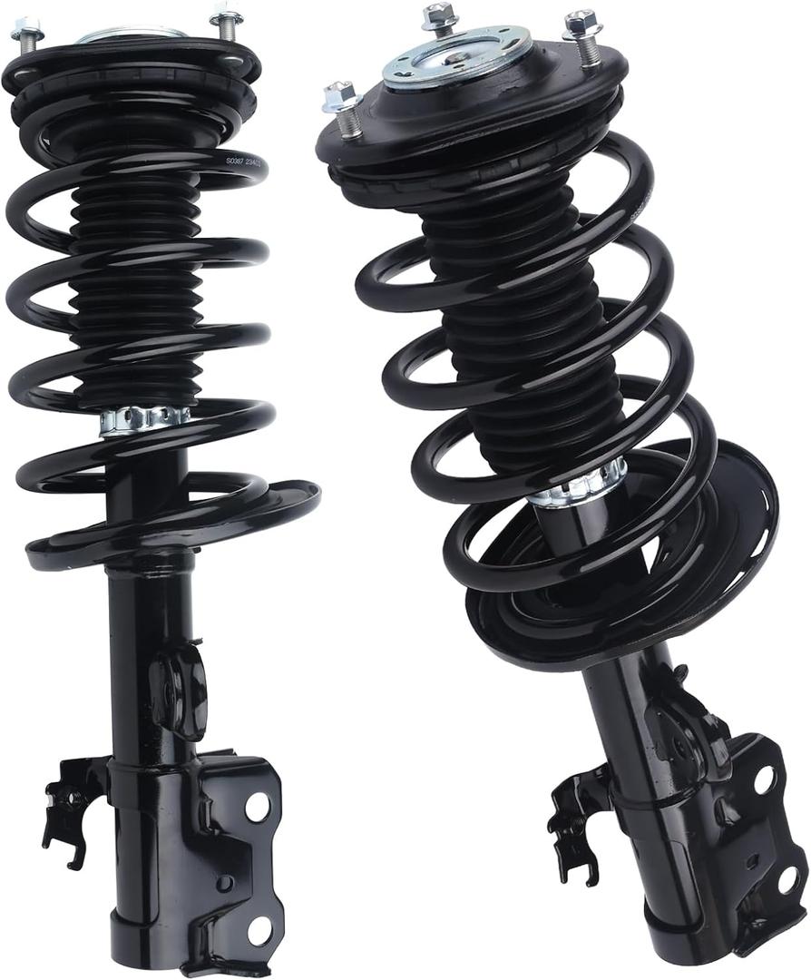 PAROD 172688 172689 Front Shock Absorber Struts w/Coil Spring Assembly fit for 2010-2015 Toyota Prius