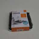 Boon Grass Plastic Drying Rack - Modern Countertop Baby Bottle Organizer - 9.75 x 9.88 x 3.0 inches - Gray (Set 1)