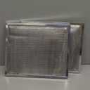 Stove Hood Vent Filter 10.5" x 8.8" 41F 97007696 Fit's Nutone & Broan Range Hood Filter Replacement for Ductless Exhaust Fan - Mesh Screen Filters Grease & Carbon Freshens Kitchen Oven Air (2-Pack)