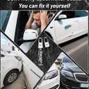 UM/M7216 Agate Black Metallic Touch Up Paint for Ford, Black Car Paint Scratch Repair, Exact Match Car Touch Up Paint Pen Scratch Repair for Vehicles