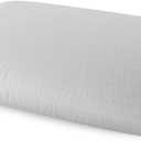 I AM Natural Talalay Latex Medium Support Bed Pillow for Sleeping, Removable and Breathable 100% Cotton Cover, White, Standard
