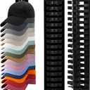 MAGTSMEI Baseball Cap Organizer for Wall, 1 Pack Hat Rack for Closet & Door, Vertical Hat Holder with Large Capacity, Space Saving Cap Display Rack, No Damage to Hat Brim (Black)