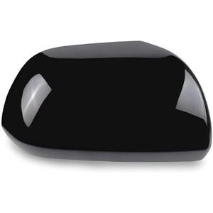 Rear View Mirror Cover Cap, For Toyota Highlander 2008-2013 Glossy Black ABS Plastic Textured Right Passenger Side Mirror Covers Caps Trim Replacement