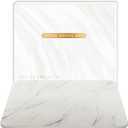 HBlife 23.5" X 15" Quick Drying Stone Bath Mat for Bathroom, Diatomaceous Earth Stone Drying Mat for Kitchen Counter