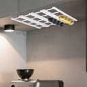 4 Sets Adhesive Coffee Capsule Holders, ABS Wall Mounted Coffee Pod Holders with Adhesive Strips and Extended Fixed Brackets Suitable for Storage & Displaying