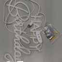 Ulalaza LED Neon Sign Night Light for Wall Party Dcor Bedroom Room Bar Wedding Home Birthday Art Decoration Christmas with USB Chain Light modulator 5v 16.5''*9.1''