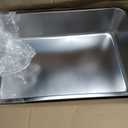 Stainless Steel Litter Box for Cats, 23.6" x 15.74" x 5.9", Metal Cat Litter Box with High Sides, Non-Stick, Odor Free, Easy to Clean Litter Pan for Indoor Cats, Big Cats, Rabbits and Multi Cat Homes