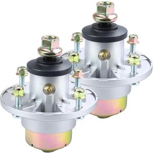 NIDAIFEI 2 Pack AM144608 Spindle Assembly for John Deere 42" 48" 54" Decks