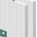 2 Pack 115115 Replacement Filter A for Winix PlasmaWave Air Purifier C535 5300 5300-2 5500 5500-2 6300 6300-2 P300 AM90 9000 5000 5000B C909 9800, Size 21 Filter (White)