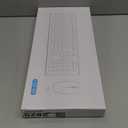 Wireless Keyboard and Mouse Combo, Full-Sized Wireless Keyboard and Adjustable DPI Mouse, 2.4GHz USB Receiver, Silent Keyboard and Mouse for PC, Windows, MAC, Desktop, Laptop(Purple)