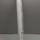 LazBlinds No Tools No Drill Cordless Zebra Blinds for Windows, Dual Layer Light Control for Day and Night, Light Filtering Privacy Roller Blinds and Shades for Home, 29" W x 48" H, White