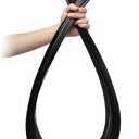 Extra Long Zip Ties Heavy Duty Outdoor, Premium Black 48 inch Large Zip Ties with 200 Pounds Tensile Strength, Ideal for Heavy Duty Tasks & Outdoor Projects, 9 PCS