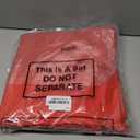 Paterr 4 Pcs Insulated Grocery Bags Large Reusable Insulated Shopping Bags with Zipper Top Cooler Totes for Hot or Cold Food(Red)