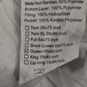 3 Inch Mattress Topper Queen Size,Viscose Made from Bamboo 2In Extra Thick Mattress Topper Pillow Top,Cooling Mattress Pad for Back Pain with 8"-18" Deep Pocket(60"x80")