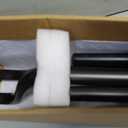Umbra Midnight Black-Out Curtain Rod for Window, Works with All Room-Darkening Panels, Adjustable 42" to 120", Black
