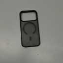 SUPFINE Magnetic for iPhone 17 Pro Case (Compatible with MagSafe)(Military Grade Drop Protection) Translucent Matte Shockproof with Anti-Fingerprint Phone Cover,Black