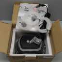 AquaMiracle Aquarium Air Pump with 5 Outlet, Super Quiet Powerful Fish Tank Air Pump with Double Layer Sound Insulation, Adjustable Pond Aerator Pump, High Efficiency Oxygen Supply for Aquariums