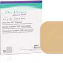 DuoDERM Extra Thin 4"x4" Hydrocolloid Bandage, Sterile, 10 Ct
Adhesive Wound Dressing, Thin and Flexible, Waterproof, Low Friction, Superficial Wounds, Beige, Sheer, Conformable