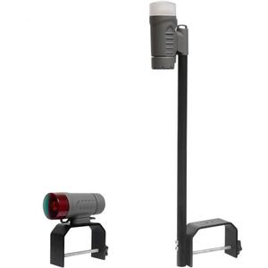 Battery Boat Light Bow and Stern Portable Battery Power Boat Navigation Ligt for Pontoon and Small Boat (Grey) Battery Boat Light Bow and Stern Portable Battery Power Boat Navigation Ligt for Pontoon and Small Boat (Grey)